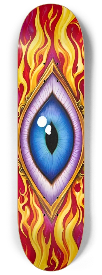 BALZER HAMSA EYE DECK 01 8-1/4 Skateboard Deck