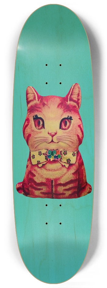 DARN KITTY blue egg 9.75” Egg Shape