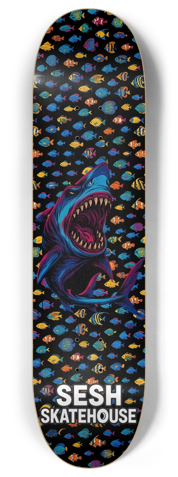 Sharkbite 8 Inch Skateboard Deck