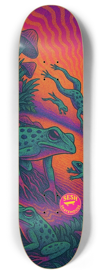 Neon Hopper 8 Inch Skateboard Deck