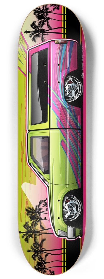 002421_1993 Toyota Mini Truck 8-1/4 Skateboard Deck