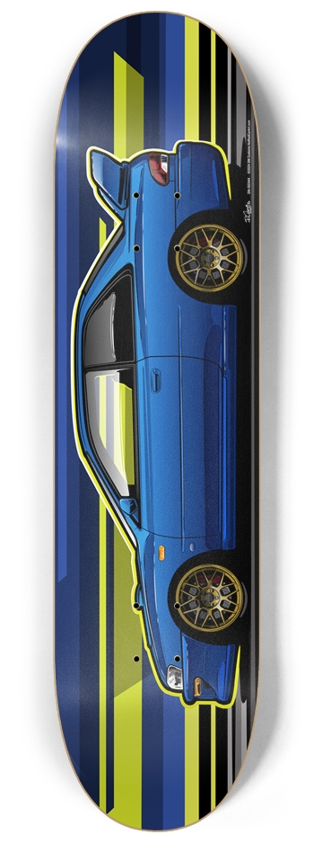 002444_Subaru WRX 8-1/4 Skateboard Deck