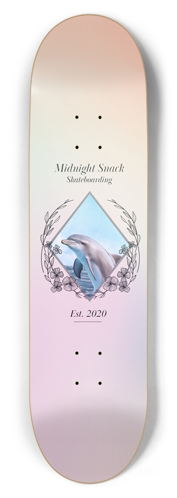 So Long and Thanks for All The Fish! (8.5 Version) 8-1/2 Skateboard Deck