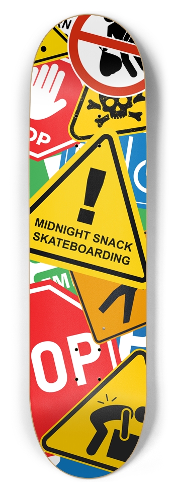 Give Me a Sign (8.5 Version) 8-1/2 Skateboard Deck