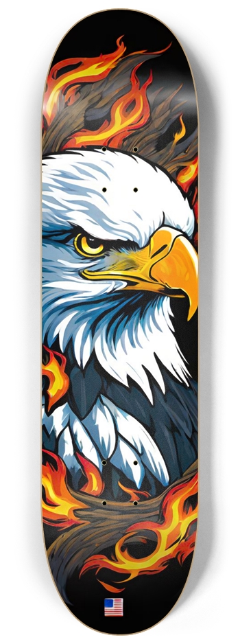 BIGGIE AMERICAN FREEDOM EAGLE DECK 02 8-1/4 Skateboard Deck