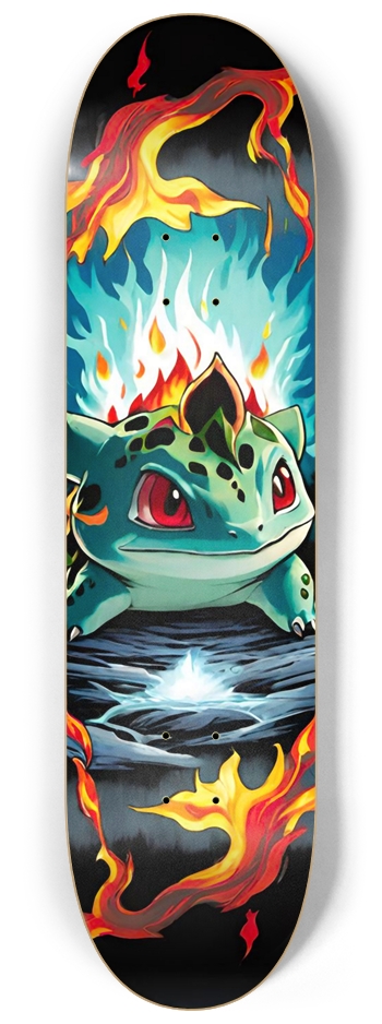 BIGGIE BULBASAUR DECK 01 8-1/4 Skateboard Deck