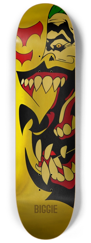 BIGGIE JOKER STREET DECK 01 8-1/4 Skateboard Deck