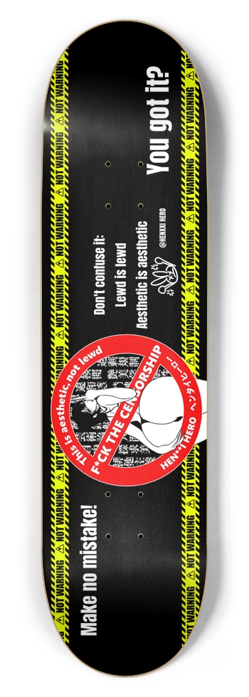 Aesthetic_02 8-1/2 Skateboard Deck