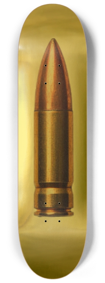 BIGGIE APS DECK 01 GOLD VARIANT 4K 8-1/4 Skateboard Deck