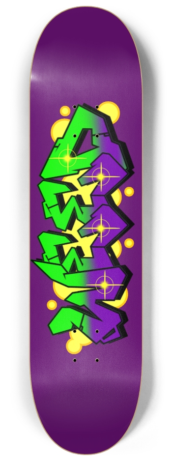 The Weed Graffiti Deck