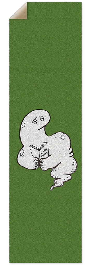 DARN WORLD SUBSCRIBER green 10” grip tape 10 x 36 Inch Griptape