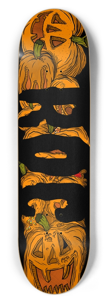 Roc Town “ROC-O-Lantern” Deck 8-1/2 Skateboard Deck