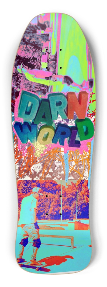 DARN GOOD PHOTOGRAPHY West Allis Skatepark 10” Shredder Shape