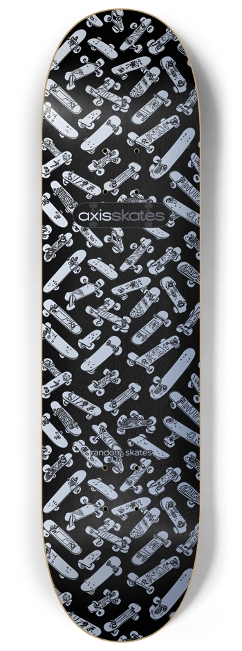 Random Skates Silver - Custom Popsicle