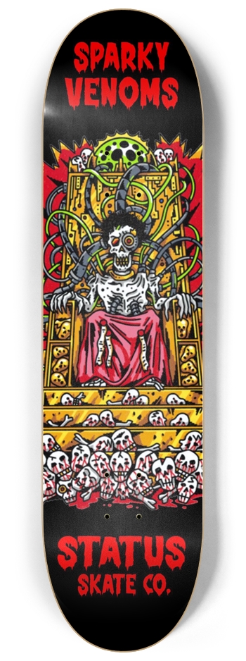 King Venoms 8-1/4 Skateboard Deck
