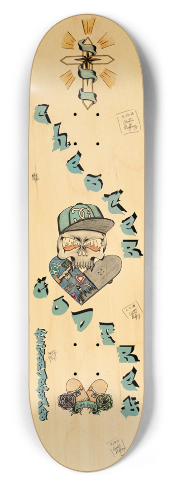 CHESTER GODFREY PRO 8-1/2 Skateboard Deck
