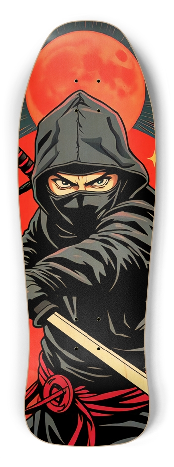 sum1sk8boards ninja old school shredder shape skateboard 