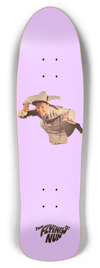 THE FLYING NUN lavendork 8.5” Retro Rocket