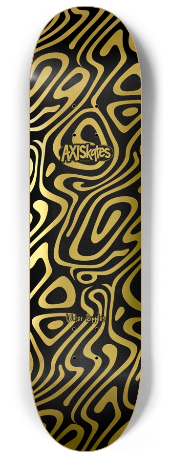 Water Ripples Gold - Custom Popsicle