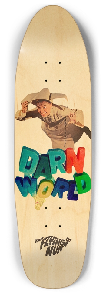 THE FLYING NUN woody 9” Punk Nose Pool Shape