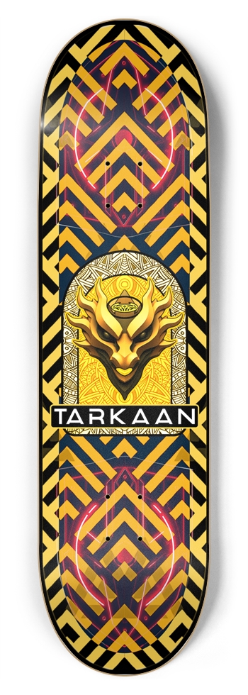 Yellow Dragon (standard size) 8-3/4 Inch Skateboard