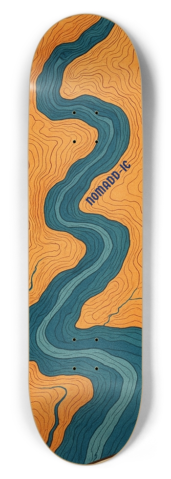 MS River NOMADD-IC 8-1/2 Skateboard Deck