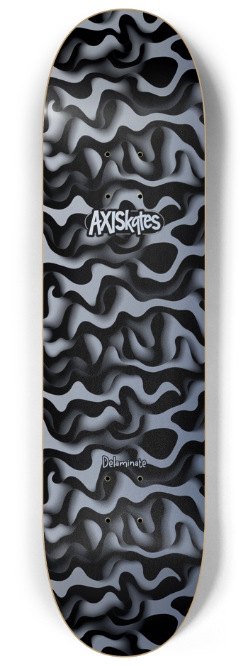 Delaminate Design Silver - Custom Popsicle