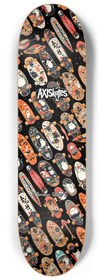 Random Skates 2 Design - Custom Popsicle