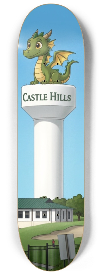 Neighbor Hood Watch Skateboard Series #3 8-1/4 Skateboard Deck