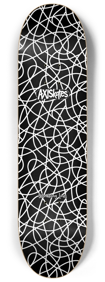 Womdering Lines White - Custom Popsicle