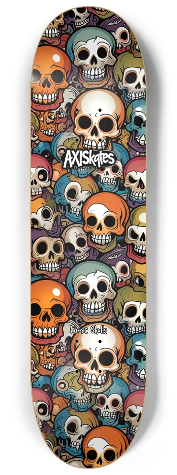 Comic Skulls 3 - Custom Popsicle