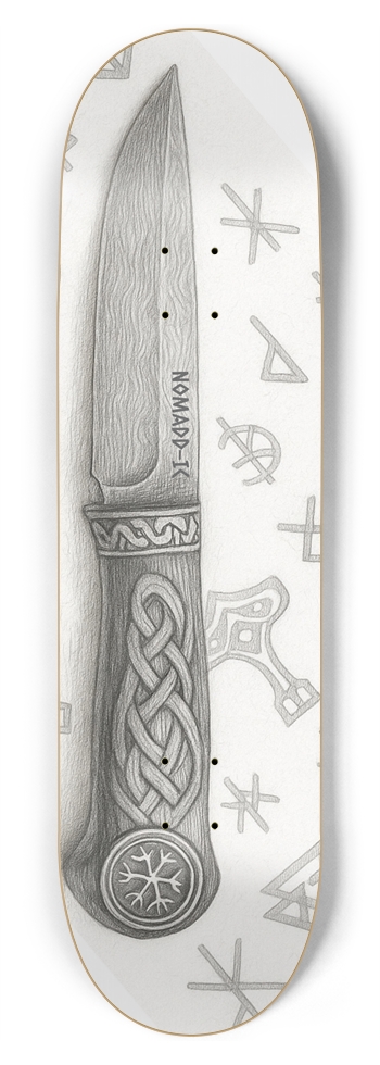 NOMADD-ic Knife 8-3/4 Inch Skateboard