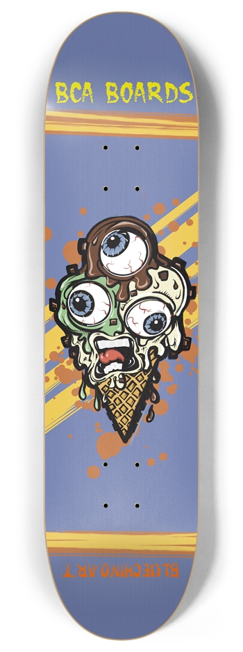 “I Scream BCA” 8.0 Popsicle Deck 8 Inch Skateboard Deck