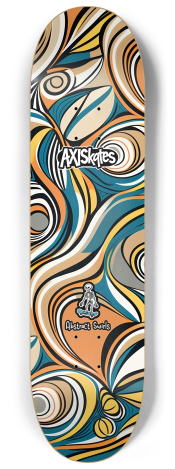 Abstract Swirls 1 - Custom Popsicle