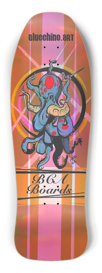 "Octo-Moon" Shredder Deck (Holographic Foil)