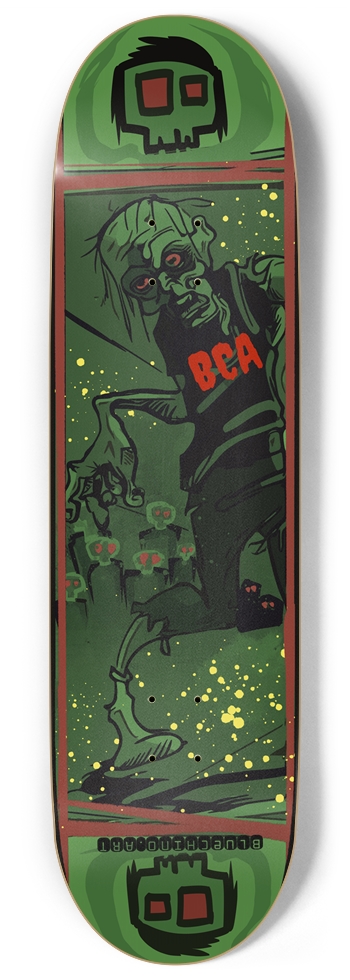 "Living Dead Board" 9.0 Popsicle Deck 9 Inch Skateboard