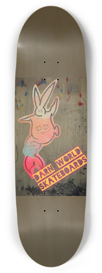 DARN GOOD BUNNYFIN 8.87” Football Shape