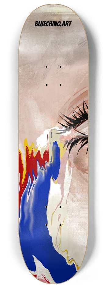 “Into The Deep” #1 8-1/4 Skateboard Deck