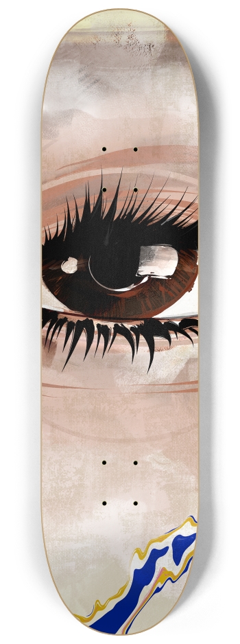“Into The Deep” #2 8-1/4 Skateboard Deck