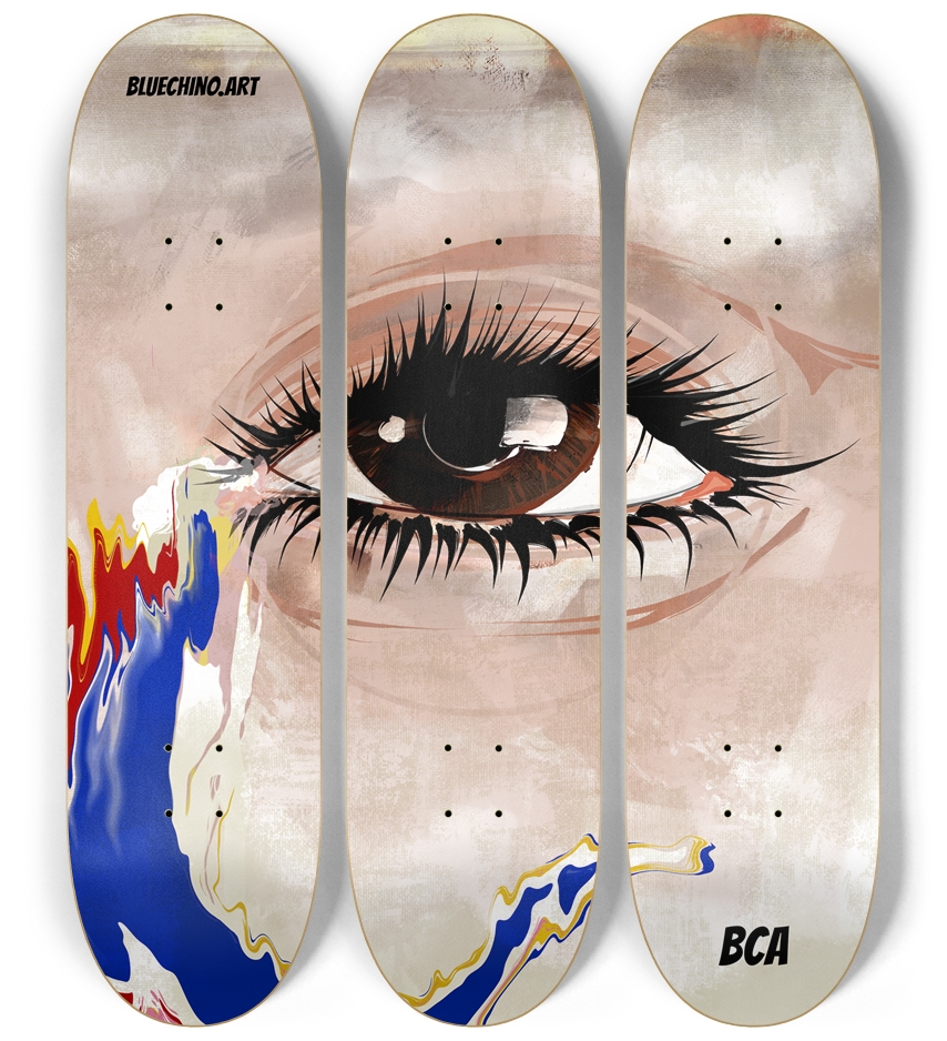 “Into The Deep” 3 Deck Wall Series