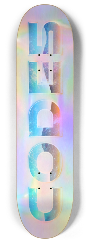 Code5 Space Case 8 Inch Skateboard Deck