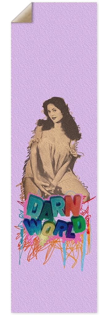 DAMN IT JANET lavendork 10” grip tape 10 x 36 Inch Griptape