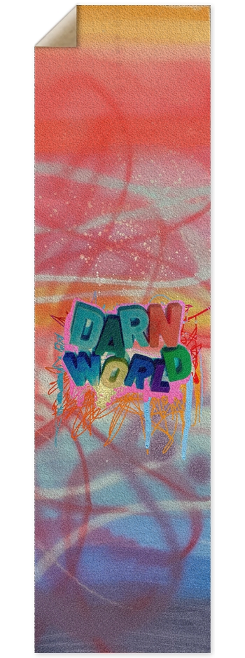 SUNSET UNDERWATER 9” grip tape 9 x 33 Inch Griptape