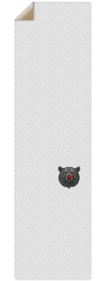 NOMADD Logo White 9 x 33 Inch Griptape