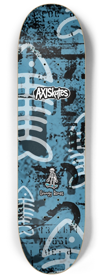 Grungy Bones Design 2 - Custom Popsicle