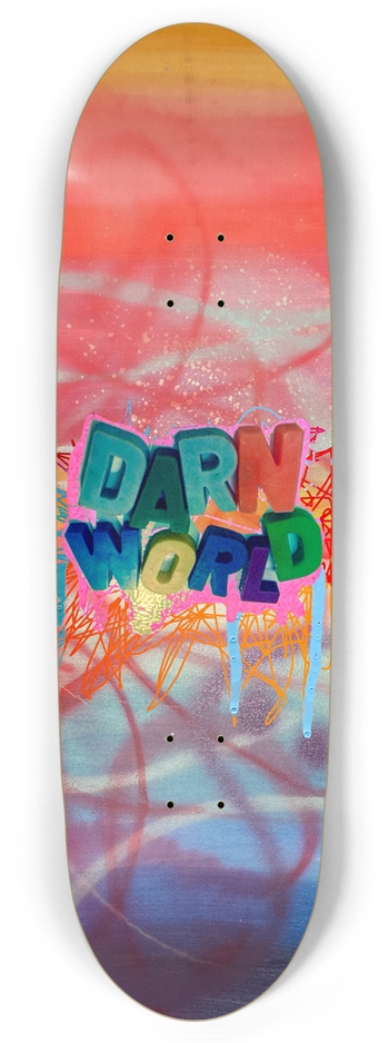 SUNSET UNDERWATER 8.87” Football Shape