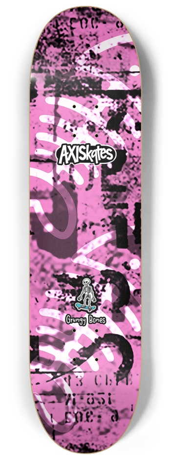 Grungy Bones Design 3 - Custom Popsicle