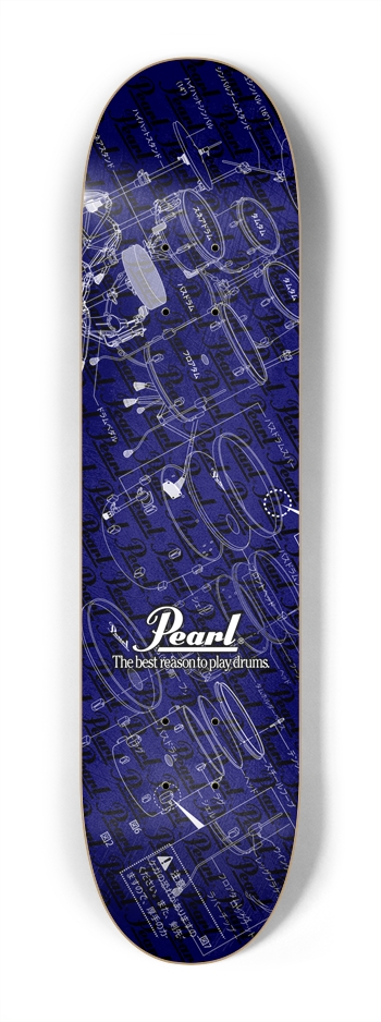 "Blueprint" Kids Deck (7.25x29)