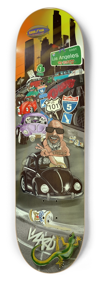 Lizard pro 8-3/4 Inch Skateboard