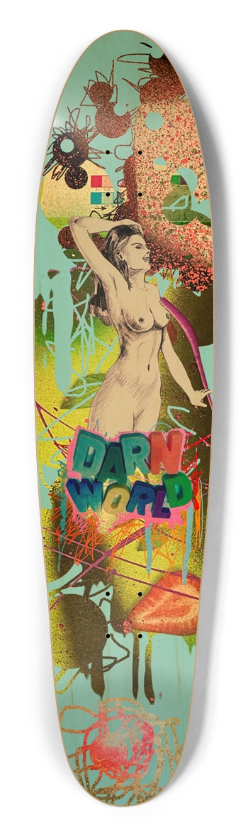 BATHING FRUITS 9.125” Longboard Shape